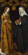 Saints Christina and Ottilia Lucas Cranach